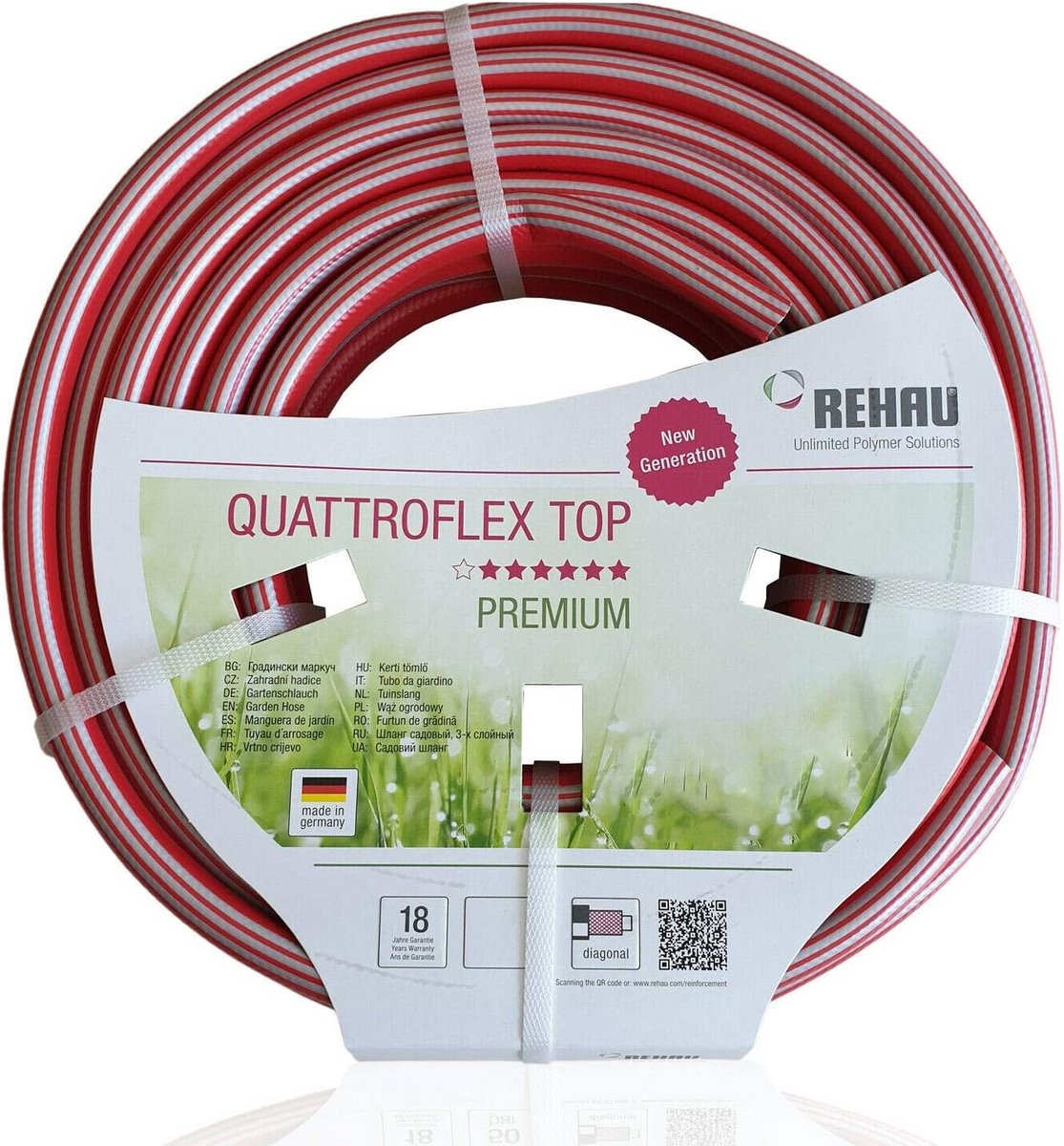 Tuinslang 50 Meter Duurzaam en Flexibel (1/2 inch/13 mm) - Hoge Drukbestendigheid