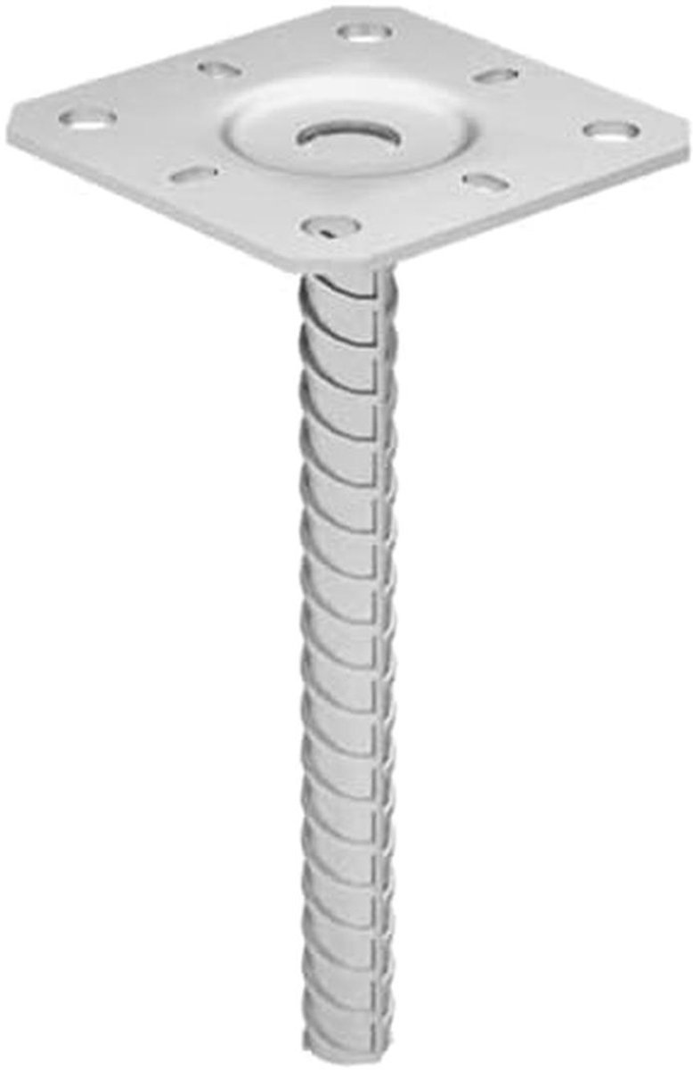 Postvoet voor Pergola en Gevelsteun Gegalvaniseerd Staal