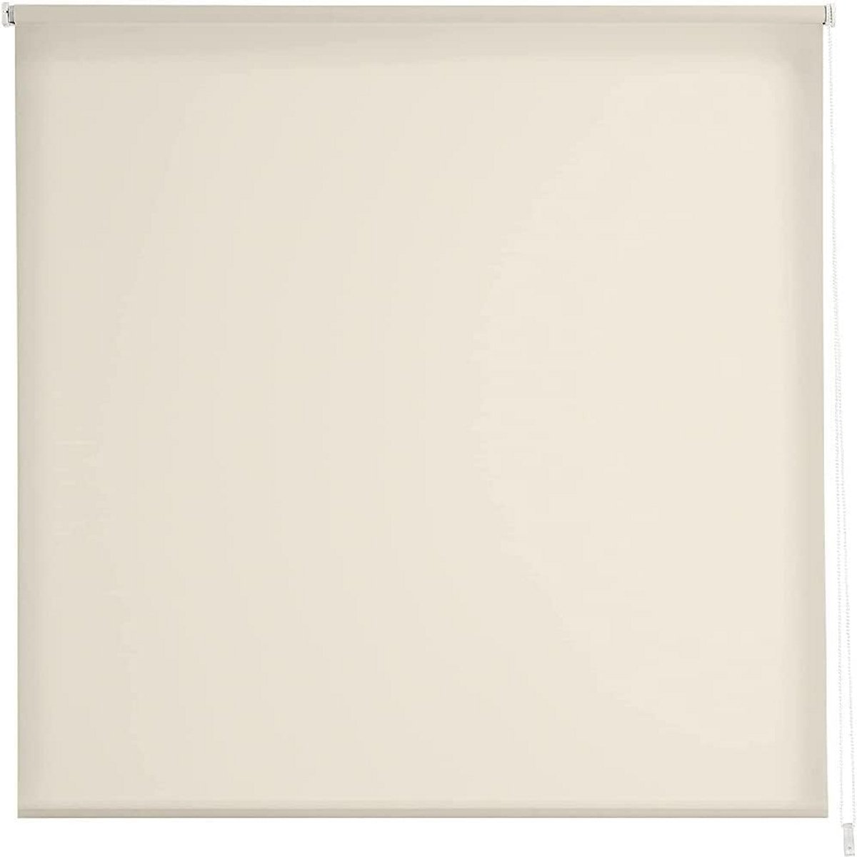 Lichtdoorlatend Rolgordijn Beige 120x175 cm | Gladde Stof voor Privacy