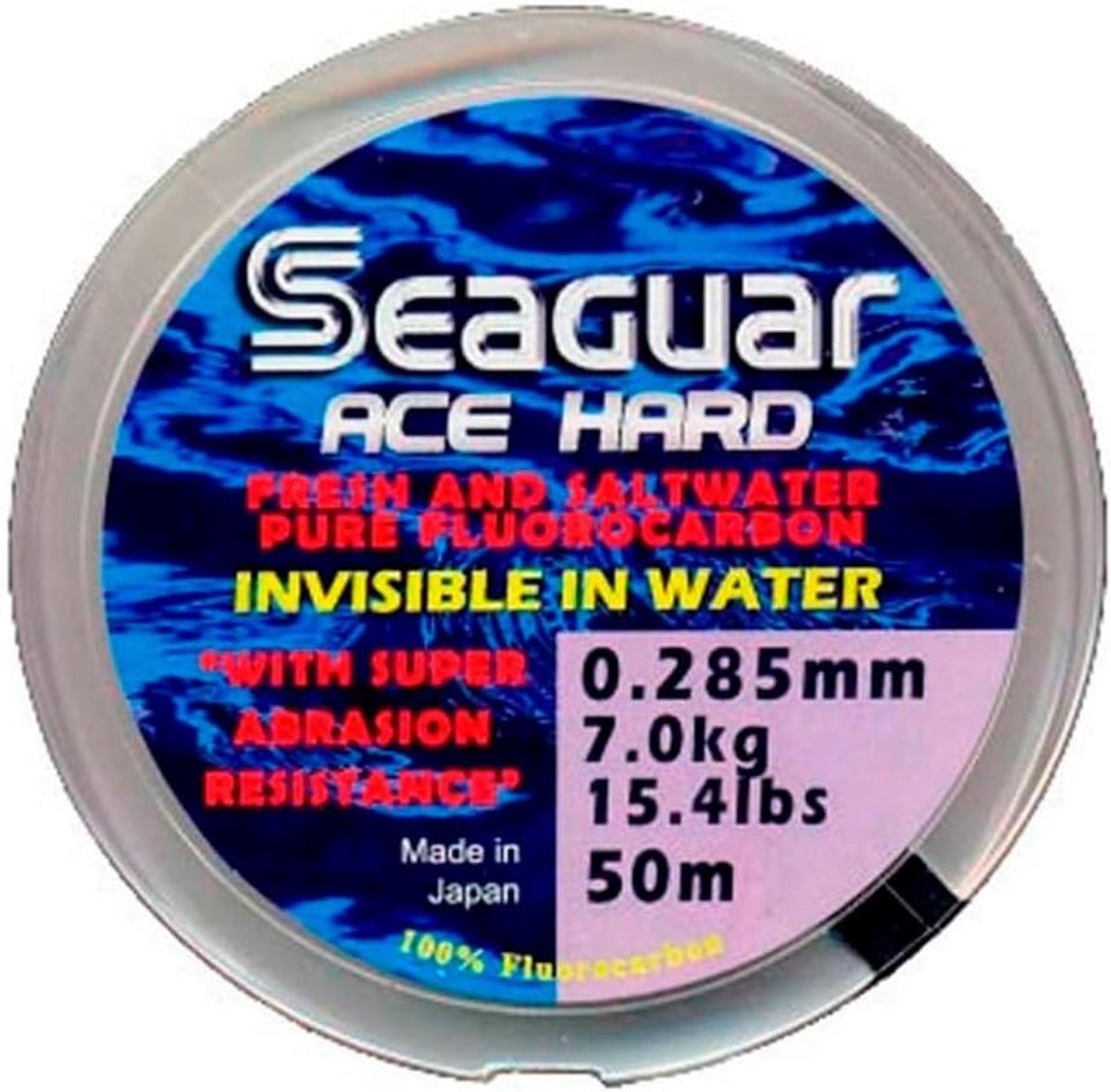 Sterk Fluorocarbon Rigtips Lijn - 0.52 mm - 50 Meter