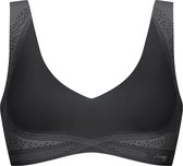 sloggi ZERO Feel N EX Dames Soft bra - Black - Maat XL