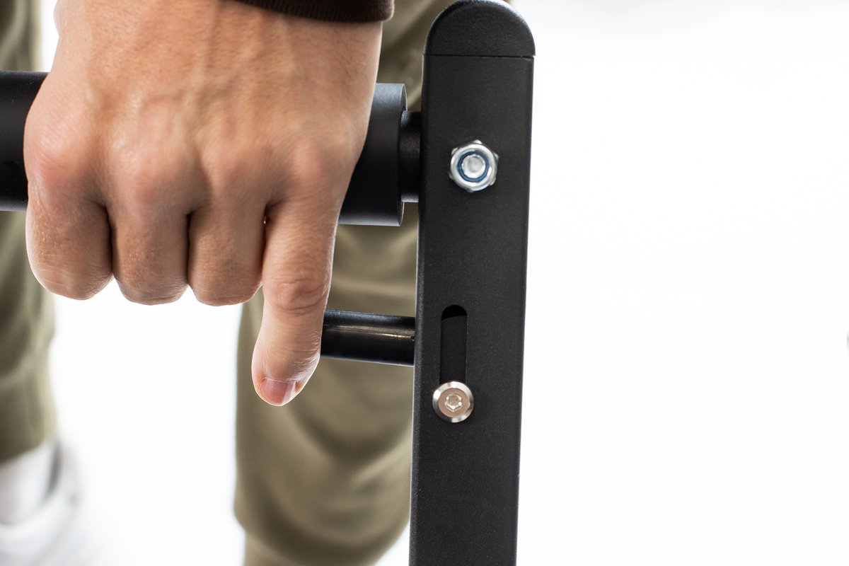 SET Pilates Reformer Set Inklapbaar Grijs voor Thuis en - afbeelding 3