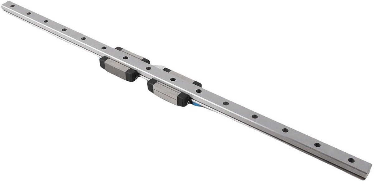 Motion rail blok lager staal 300mm geleiderail 9mm breedte 2 stuks