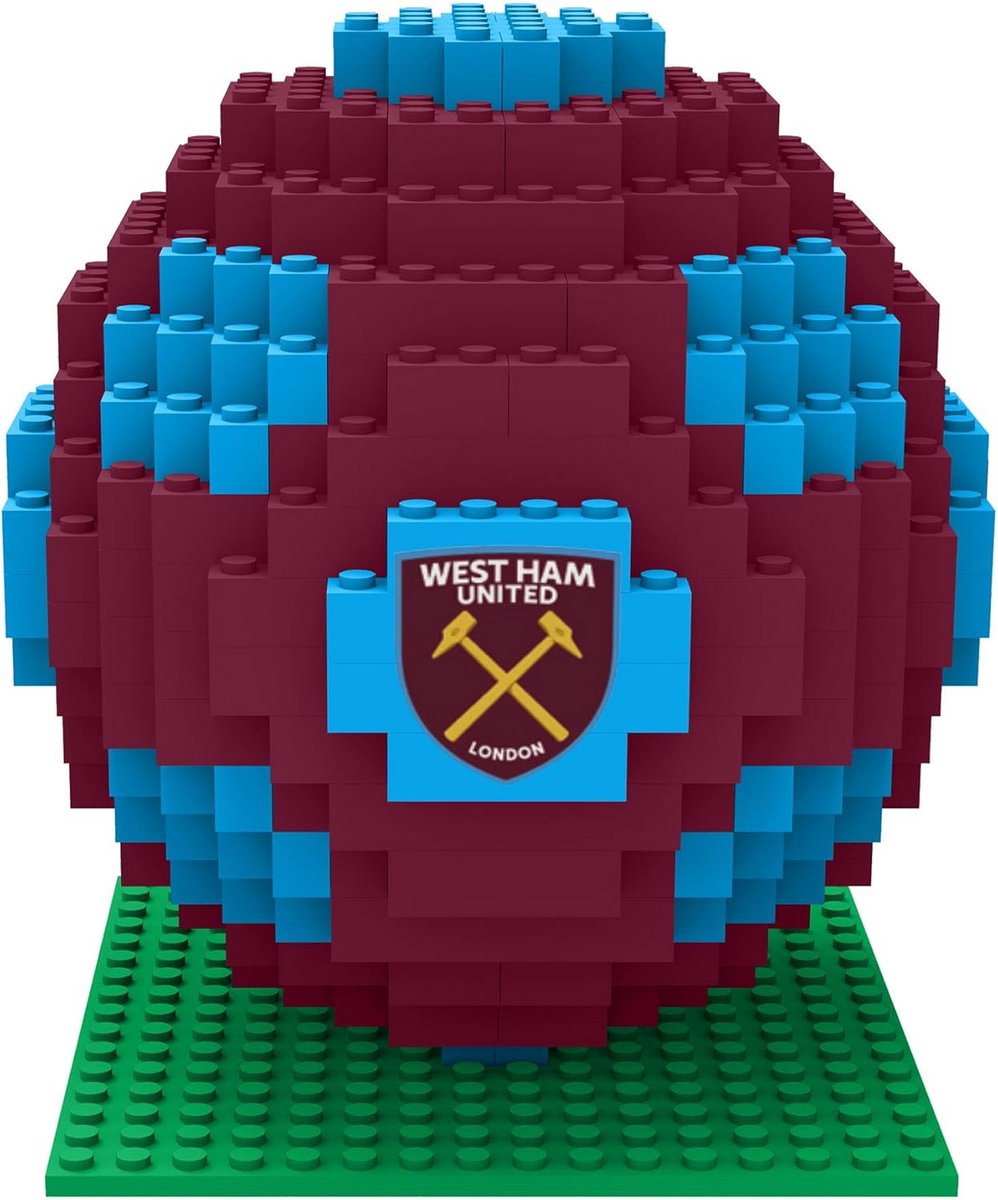 XL Voetbal Bouwset met Grote Blokken voor het bouwen van een 3D-Model