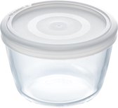 Pyrex Cook & Freeze Bowl Round - Verre borosilicaté - Ø12 cm - Transparent