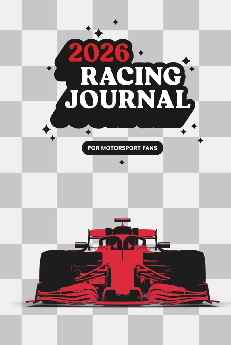 Race Dagboek - Motorsport Notities - Seizoen Bijhouden - Modern Design - 23 x 16 cm - Zwart Rood
