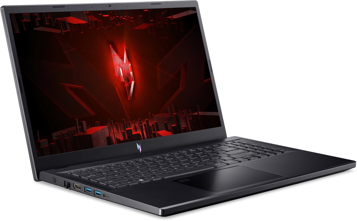 Acer Nitro V 15 AI ANV15-42-R51R - Gaming Laptop - 15.6 inch 165Hz – Ryzen 7 - 32GB - 1TB SSD - RTX 4050 - Zwart - inclusief Nitro Wireless Controller — afbeelding 5