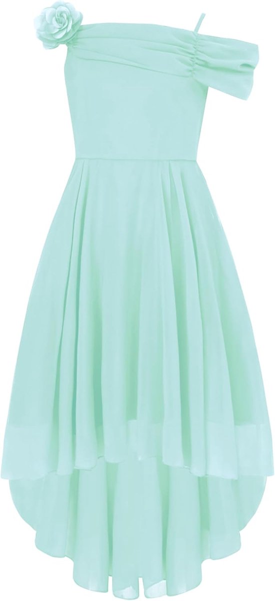 Jurk voor meisjes chiffon elegant knielengte