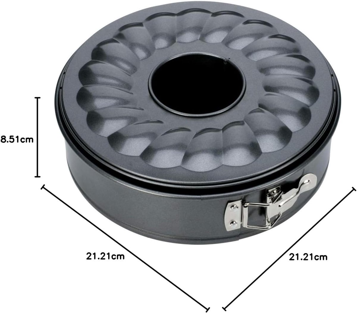 Tescoma Delicia Springform 20 cm - Roestvrijstaal voor Perfecte Cakes