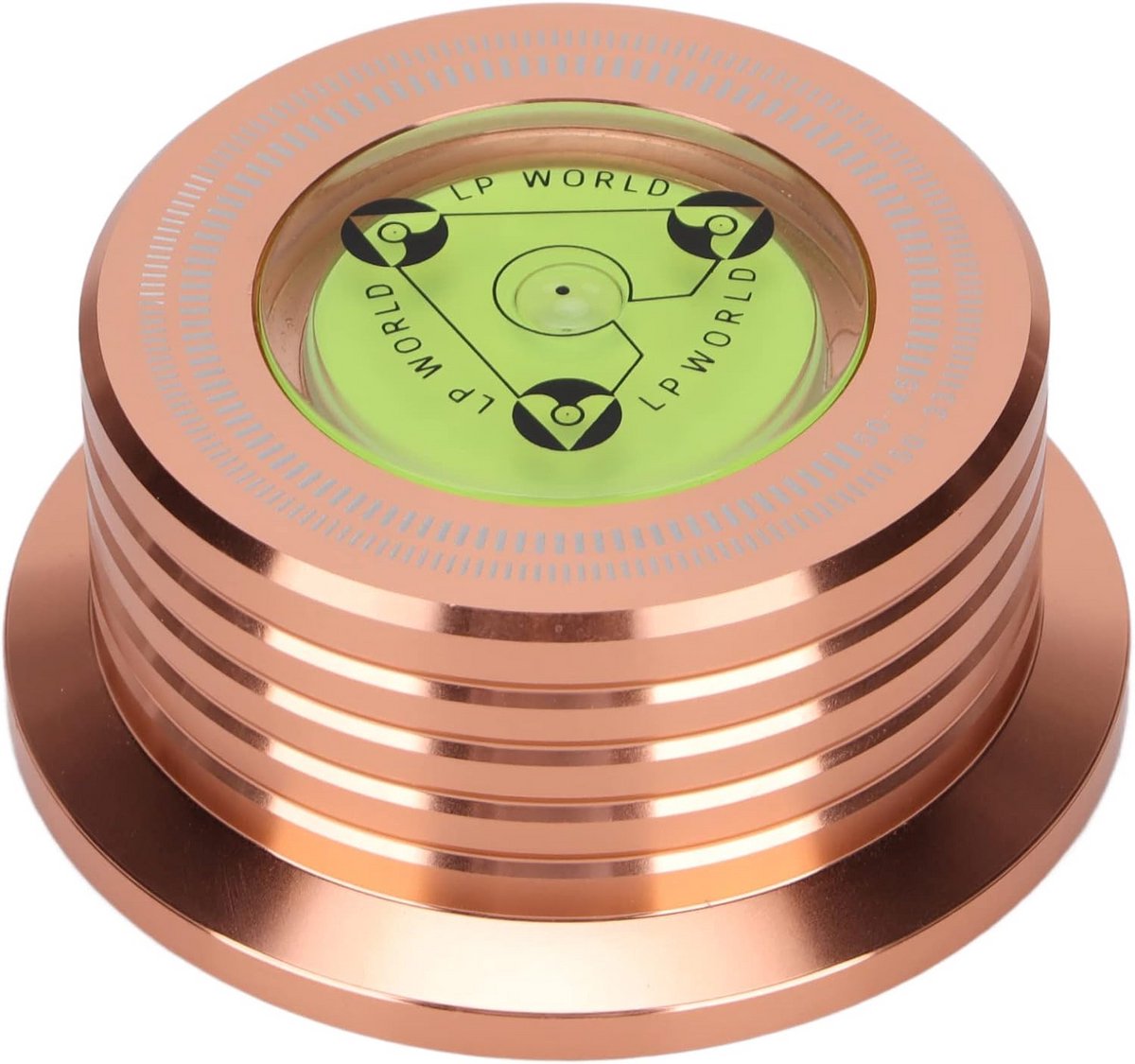 Platenspeler Stabilisator met Ingebouwde Waterpas voor LP Vinyl