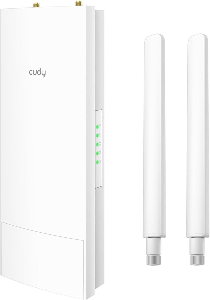 Waterdichte Dual-Band WiFi Access Point Buiten met Lange Afstand en PoE