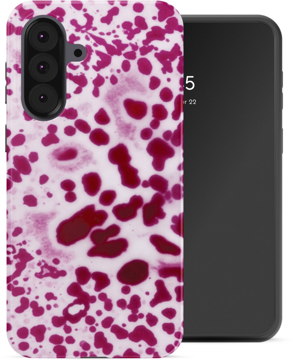 Selencia Hoesje - Geschikt voor Samsung Galaxy A37 (5G) - Backcover - Cosmic Orchid