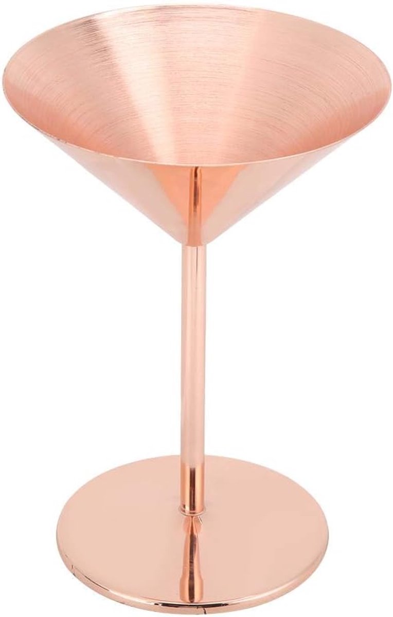 Onbreekbare Roestvrijstalen Martini- en Margarita Glazen - 200ml - Vaatwasserbestendig