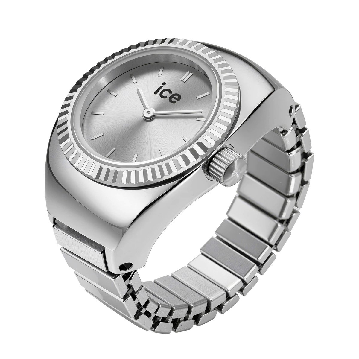 Ice Watch Chouchou - Silver 025514 Horloge - Staal - Zilverkleurig - Ø 15 mm