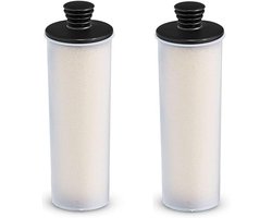 Geschikt voor Pakket stoomreiniger ontkalkerfilter, ontkalkingsfilterpatroon vervangende onderdelen geschikt voor Karcher SC3 SC3MX staande stoomreiniger accessoires (2 stuks)-Belle's product
