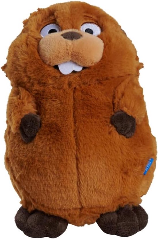 Pluche Bever Knuffel - Zacht Speelgoed - Kinderkamer Decoratie - Originele Film Karakter - 22 cm - Bruin