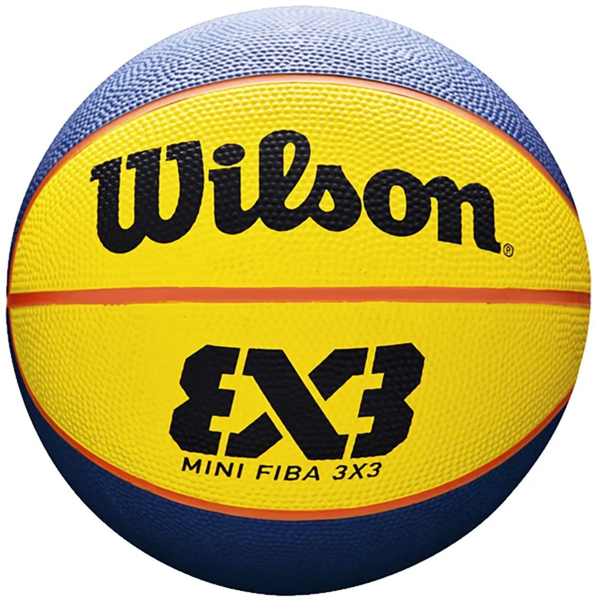 Wilson FIBA 3x3 Mini Basketbal Maat 3 - Rubber