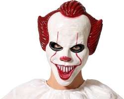 Eng Gruwelijk Clown Masker voor Halloween en Carnaval