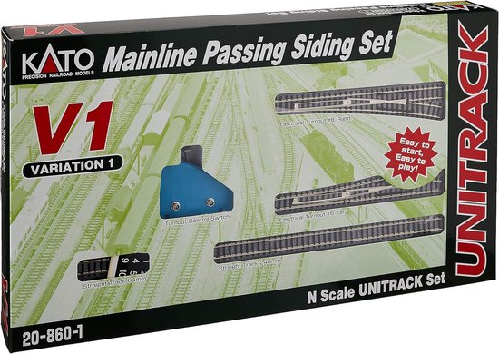 Model Bouw Rails Model Trein Rails - V1 Set - Modelbouw Spoor - Kunststof Materiaal ...
