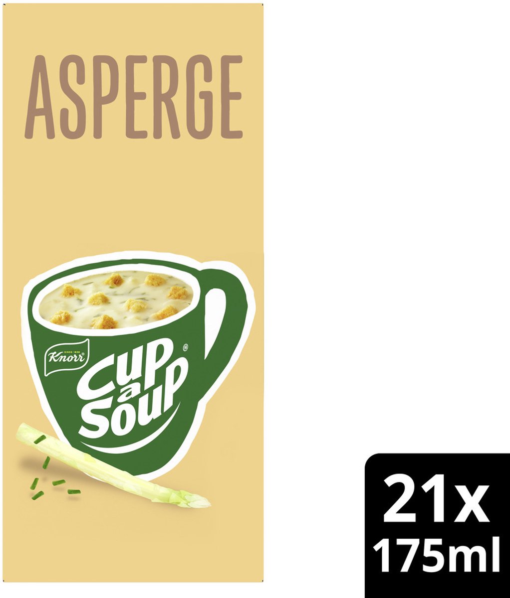 Cup a soup knorr asperge 175ml | 4 stuks