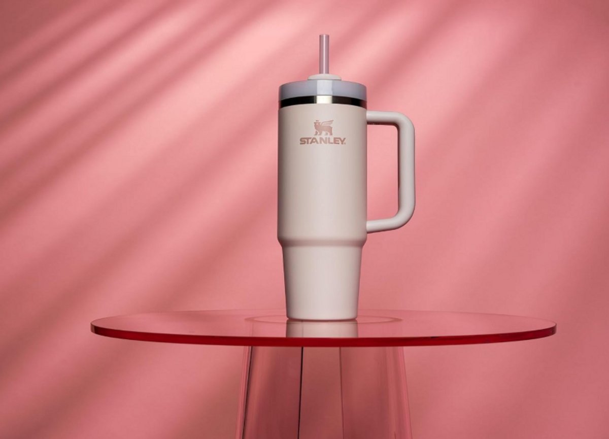 Stanley Quencher H2.0 Flowstate Tumbler 0.89L (Rose Quartz) - RVS - Lekvrije Thermosbeker met Rietje & Handvat – Geïsoleerd RVS – BPA-vrij - Drinkfles Waterfles – foto 5