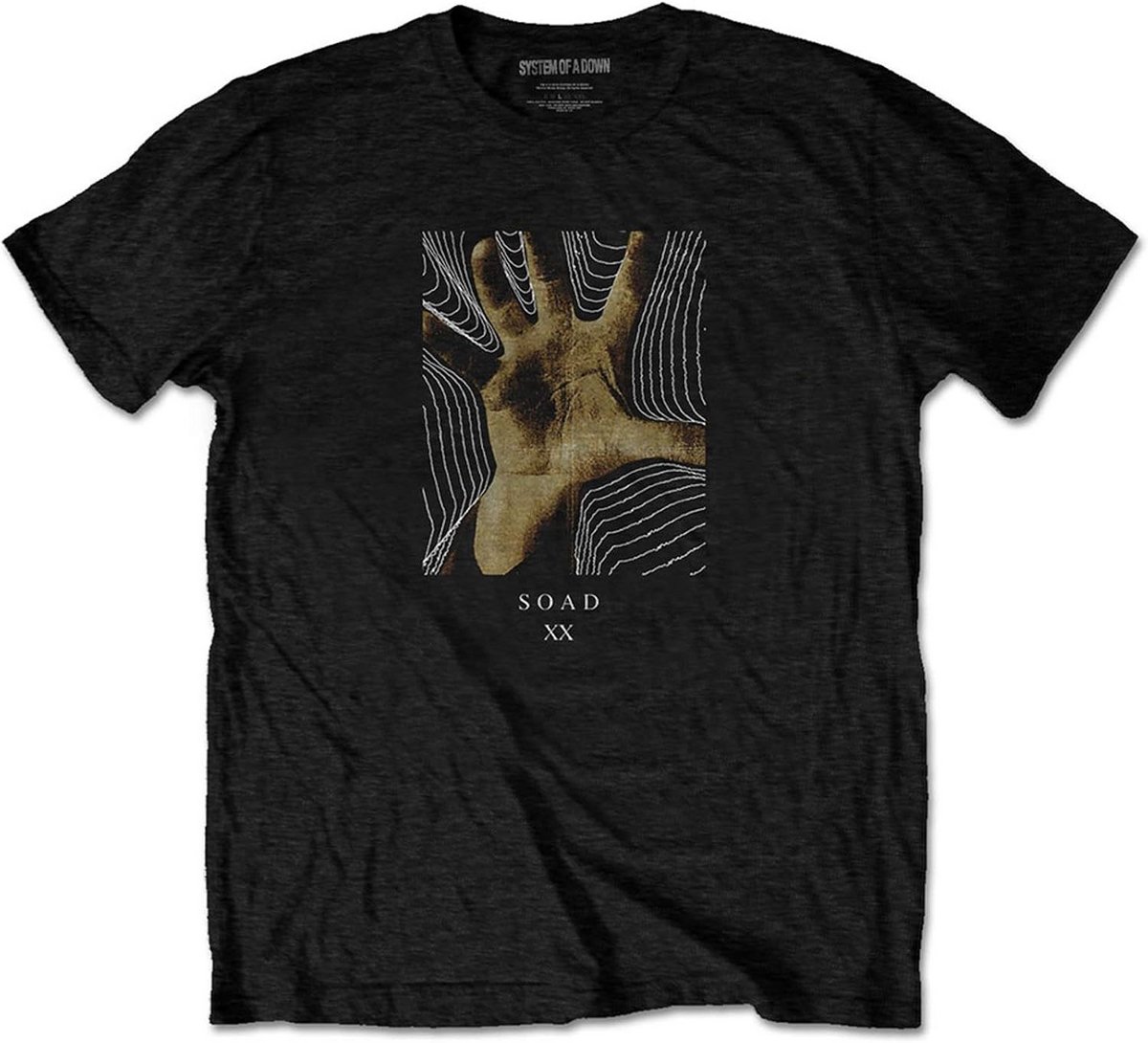 Heren T-shirt - Casual Shirt - Dagelijks Dragen - Officieel Licentie Product - Maat XL - Zwart