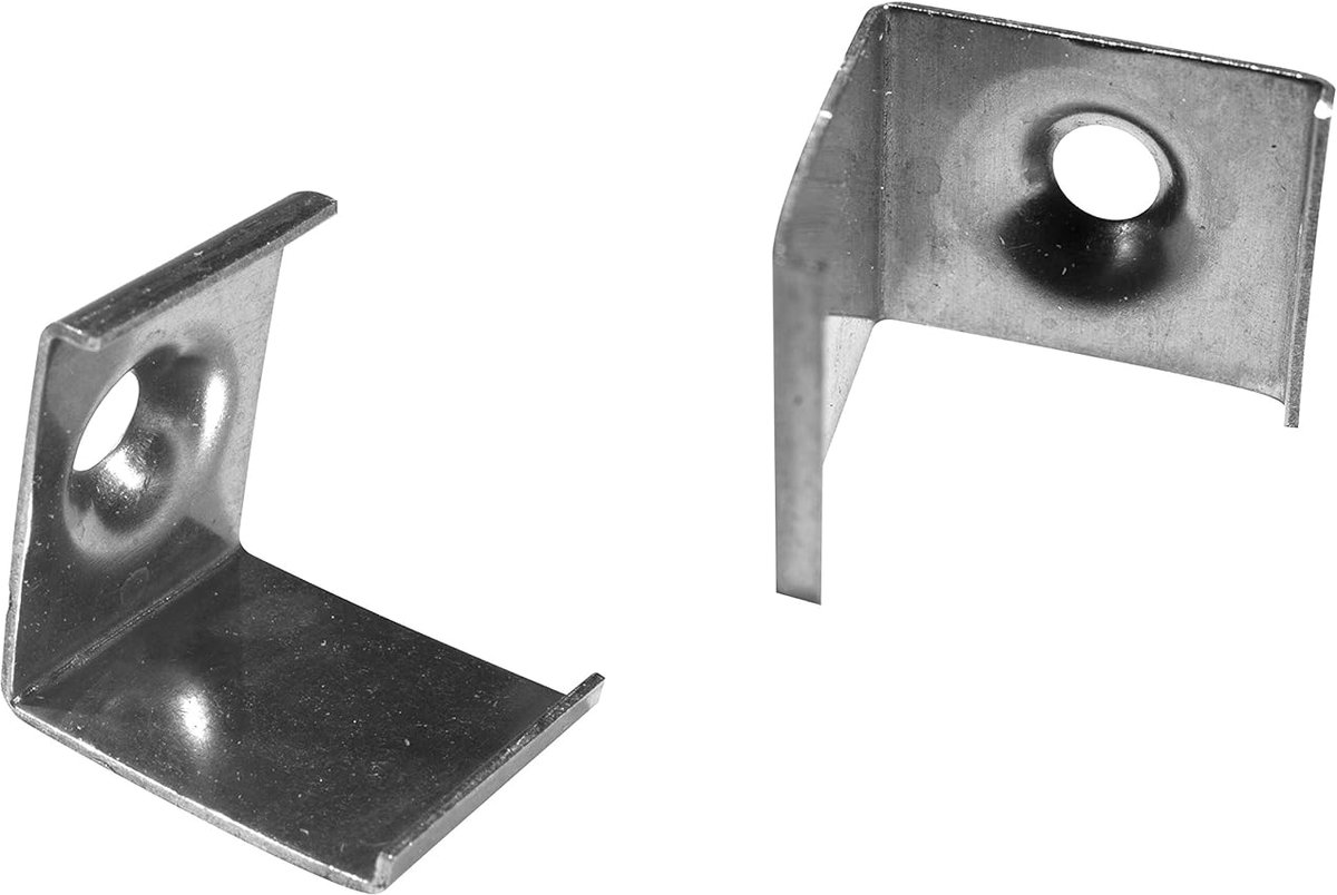 2x Montageclips voor Aluminium LED Profiel Bevestiging