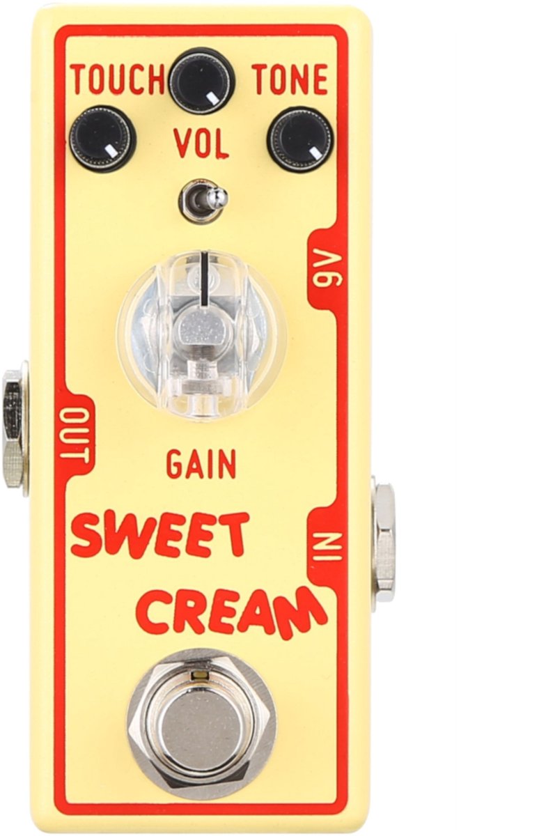 Tone City Sweet Cream V2 Low-Gain Overdrive - Distortion voor gitaren