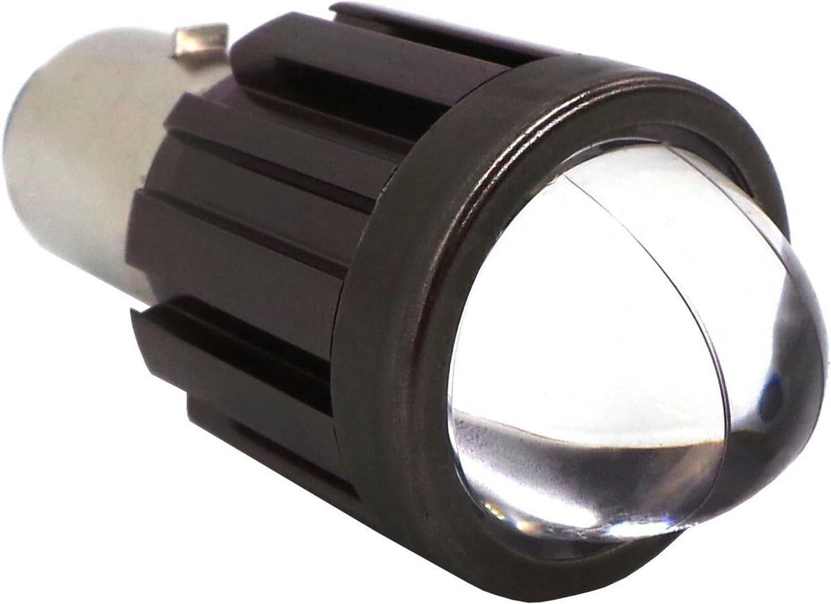 Krachtige BA20D H6 LED Motorfiets Koplamp Wit Licht 12V-80V