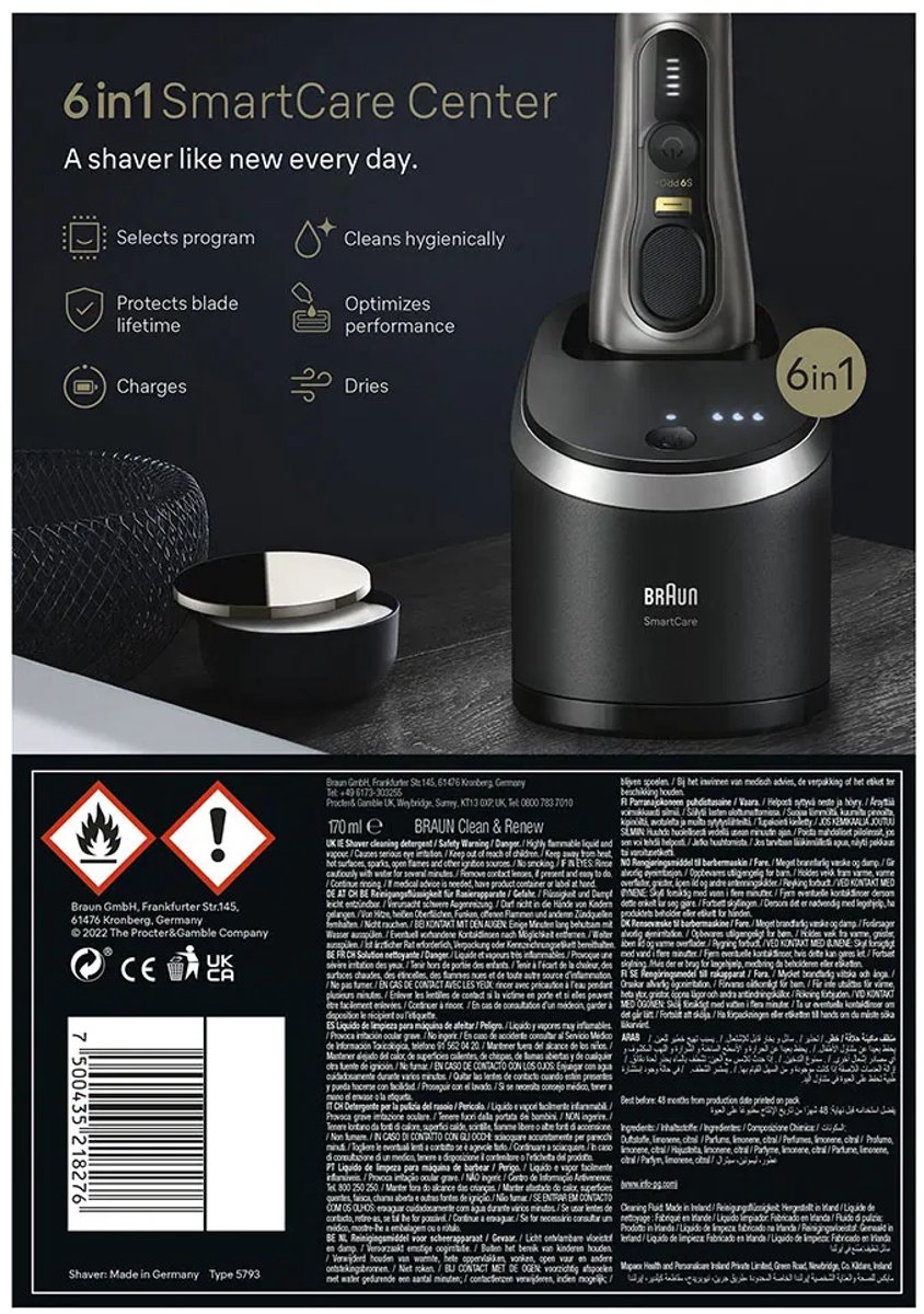 Braun Series 9 Pro+ 9575cc - Scheerapparaat - SmartCare - afbeelding 2