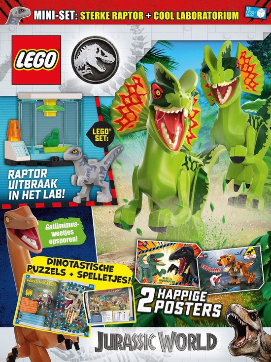 LEGO Jurassic World - LEGO Jurassic World Magazine - cover