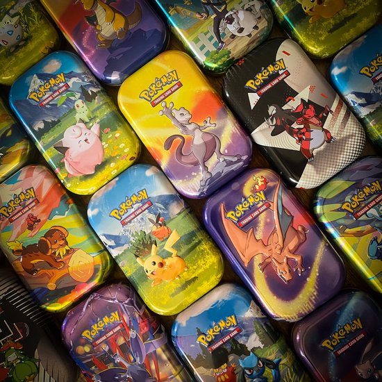 Pokemon Mystery Tin . Verrassings Bundel (60 kaarten)