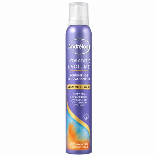 Andrelon Droogshampoo Schuimend Hydratatie Volume 200 Ml Bol andrelon-droogshampoo-schuimend-hydratatie-volume-200-ml-bol