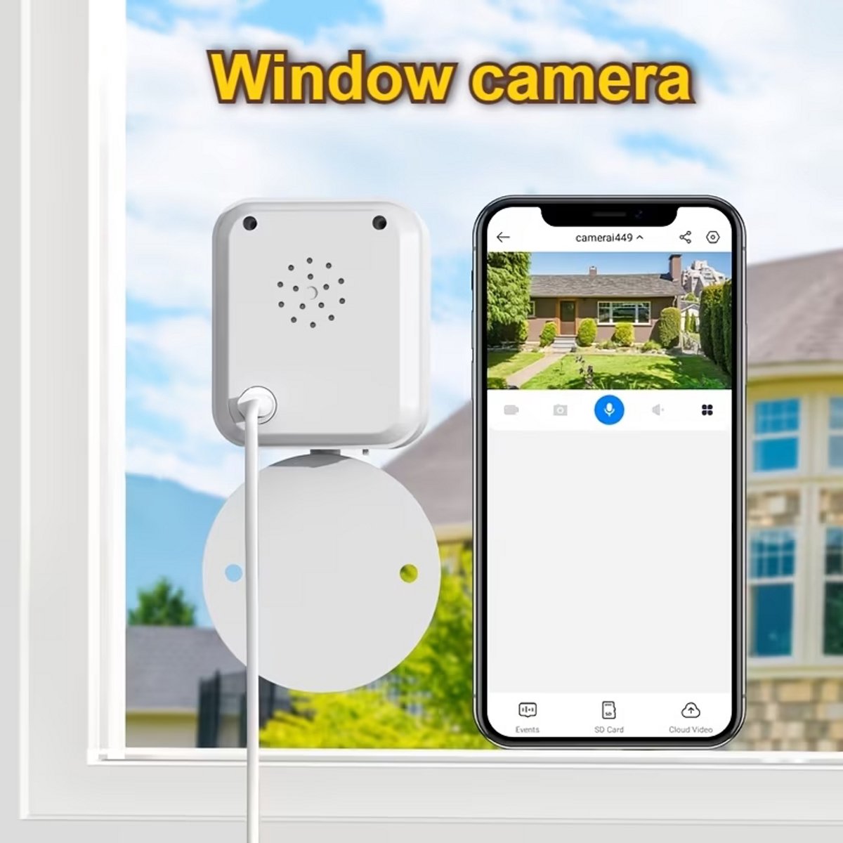 HONG KONG RUIJIAN Beveiligingscamera met Nachtzicht en Tweeweg-Audio - HONG KONG RUIJIAN INTELLIGENT TECHNOLOGY CO., LIMITED - €64,95