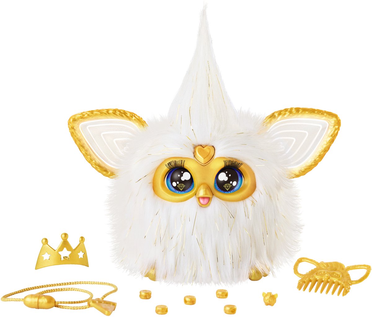 Furby Gouden Glamour - Interactieve Knuffel - Nederlandstalig — afbeelding 7