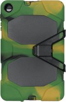 Extreme Protection Army Backcover Samsung Galaxy Tab A 10.1 (2019) tablethoes - Groen