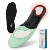 Semelles Shoeple pour éperon calcanéen – Semelles intérieures Premium – Supports d'arche pour fasciite plantaire – Pointures 42 à 44