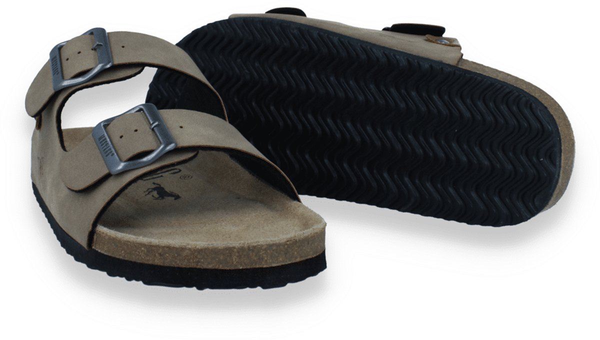 Mustang Slippers - Heren - Beige - Maat:41