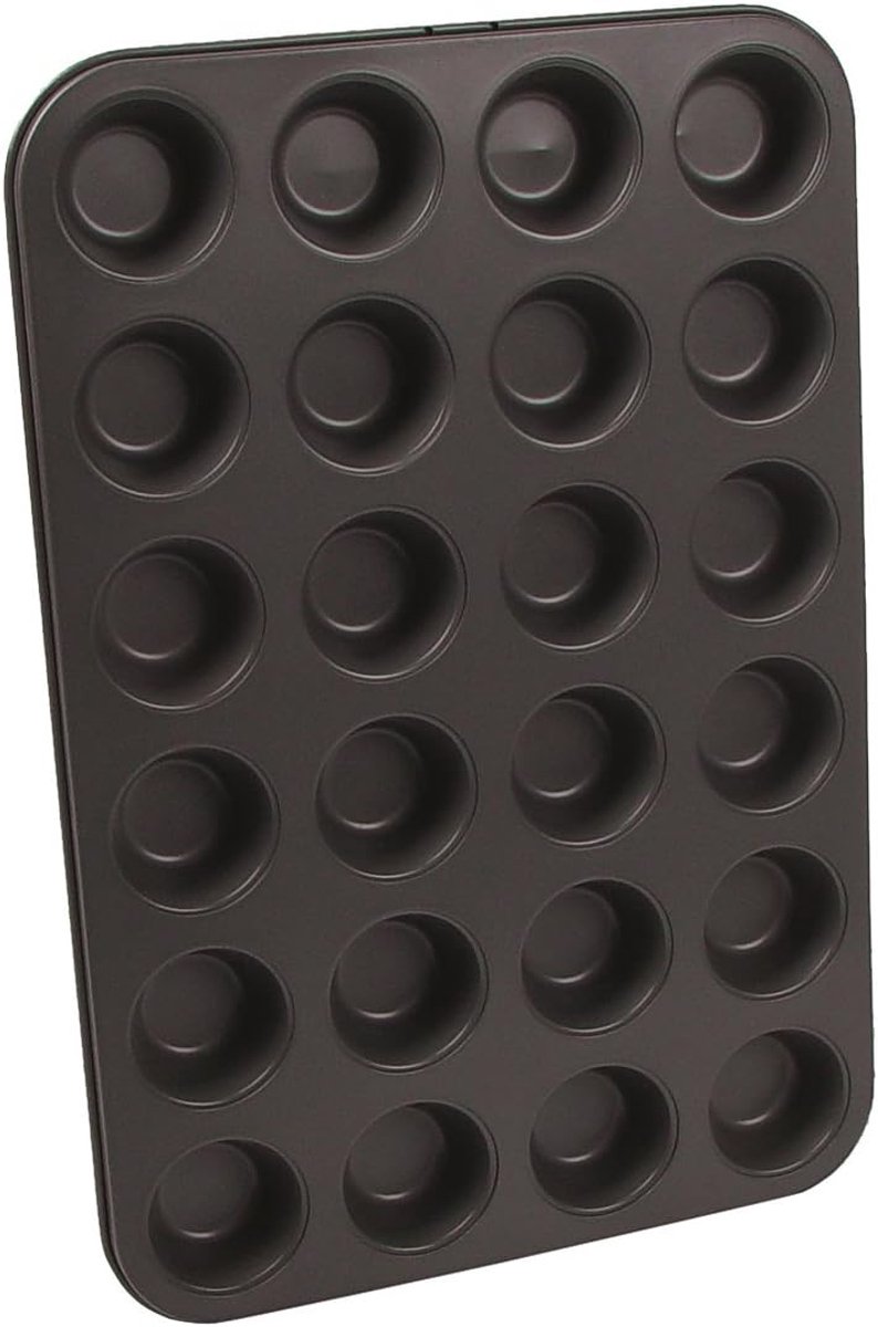 24 Stuks Mini Muffin Bakvormpjes Antiaanbaklaag
