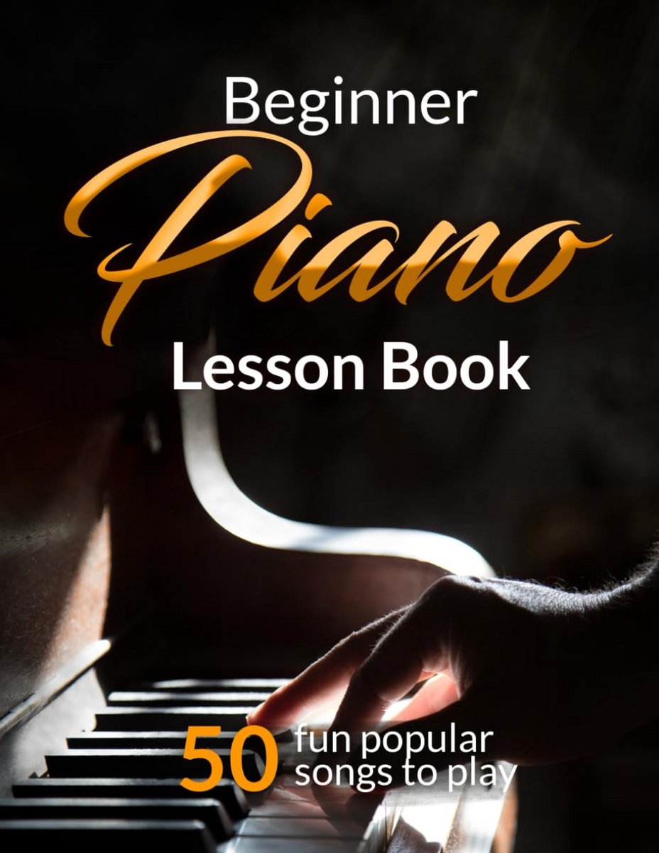 Pianolesmethode voor Volwassenen en Kinderen - Kleurgecodeerde Noten en 50 Populaire Songs - Inclusief Sticker Set voor 88-toetsen Toetsenbord - Muzieklesboek voor Beginners