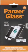PanzerGlass Clear Softcase Backcover + Screenprotector iPhone SE (2020) / 8 / 7 hoesje - Transparant