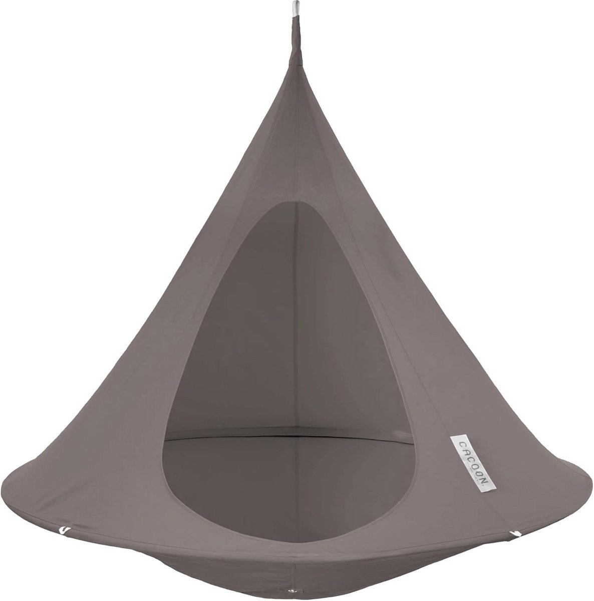 Cacoon Single Hangstoel Taupe 150 cm - Binnen & Buiten Ontspanning