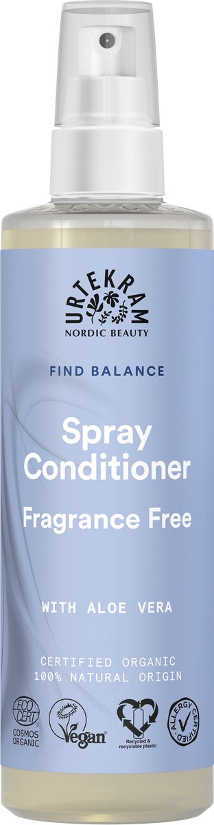Urtekram Fragrance FreeParfumvrije Spray Conditioner