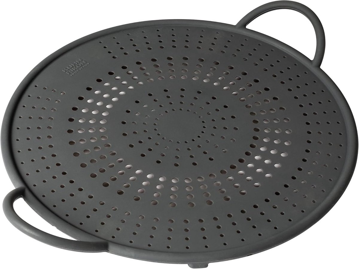 Spatelspatie van silicone - Ø 26 cm - Grijs
