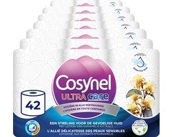 Cosynel Ultra Care toiletpapier - 42 rollen - wc papier (4-laags) - Voordeelverpakking