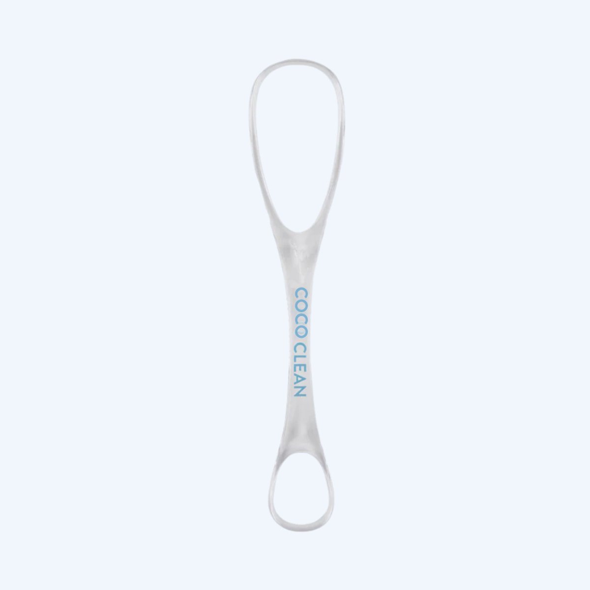 Coco Clean RVS Tongschraper – 4‑Zijdig – Transparant Design – Effectieve Tongreiniger – Halitose Preventie