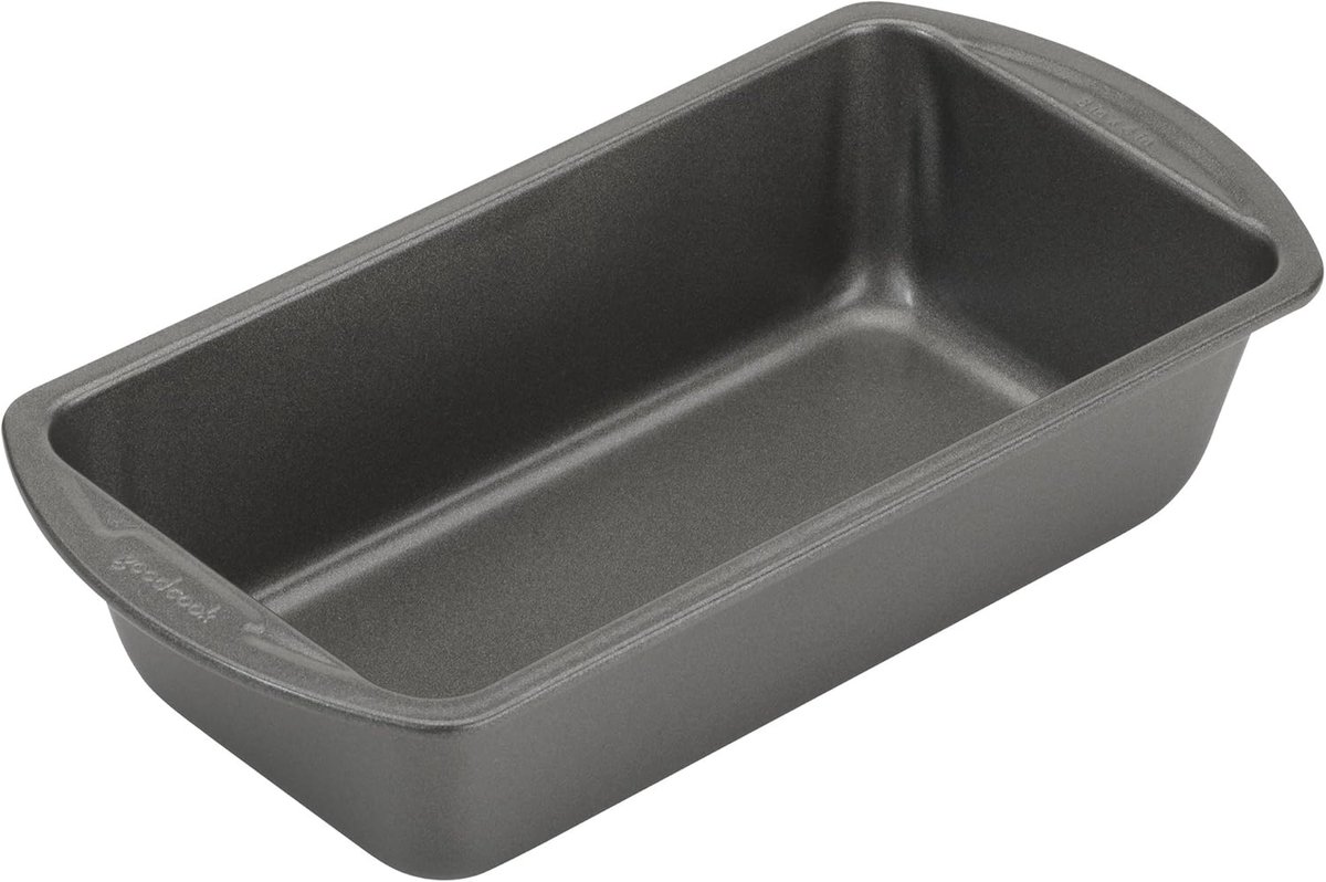 Bakvorm Rechthoekig - Broodvorm Mini - Bakken Thuis - Antiaanbaklaag - 20x10 cm - Grijs