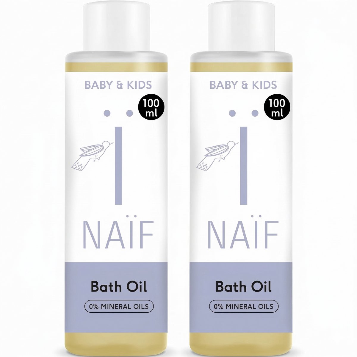 Bol.com Naïf Badolie Voordeelset - Baby's & Kind - Natuurlijke Ingrediënten - Hydraterend - Verzachtend - 2x100ml aanbieding
