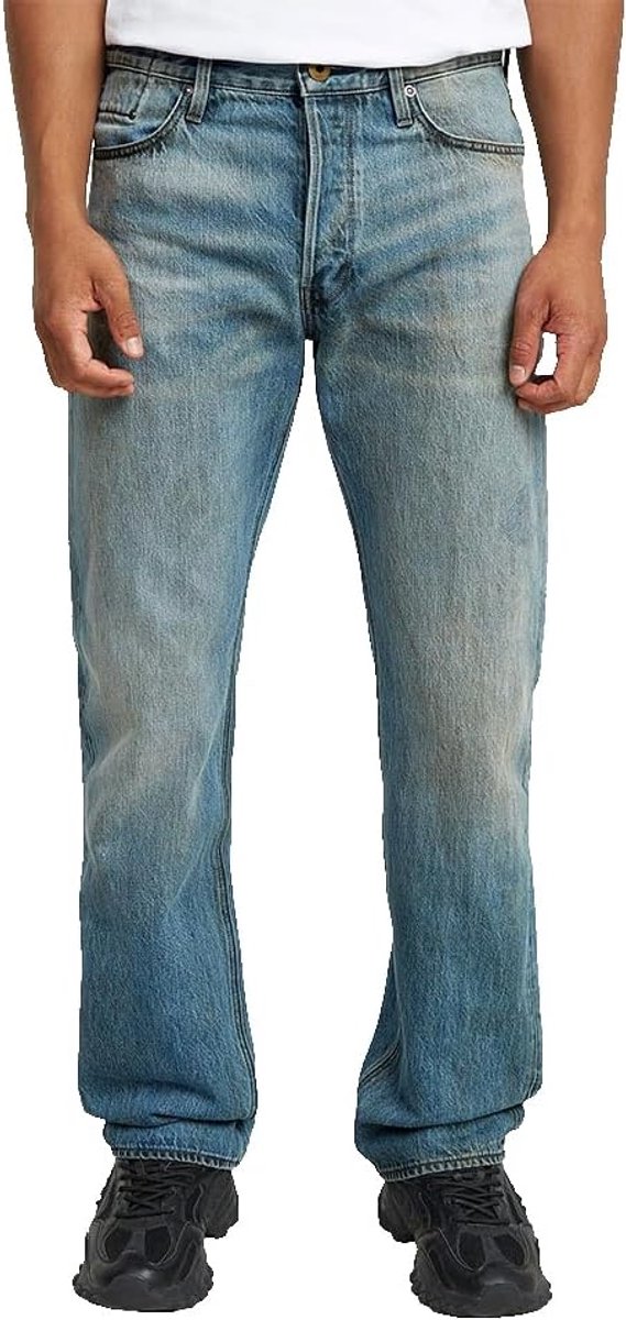 Heren Jeans - Denim Broek - Casual Stijl - Rechte Pijpen