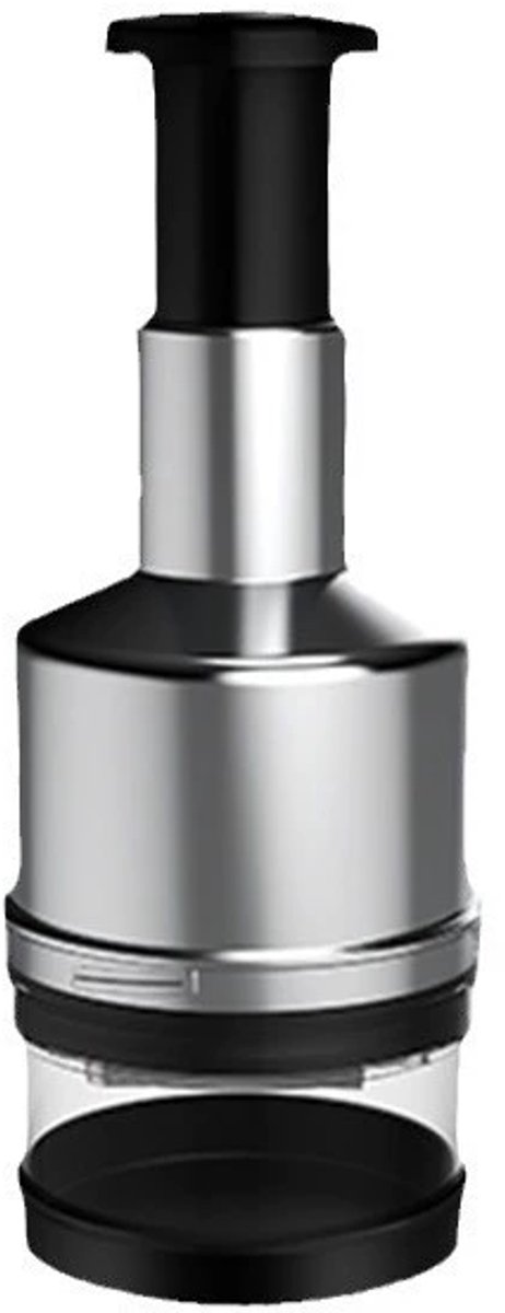 Cuhostki-1-Stuk-Rvs-Knoflooksnijder-Zilver-Compact-Handmatige-Groentehakker